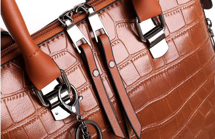 Evelyn - Everyday Elegance 4-Piece Leather Bag Set