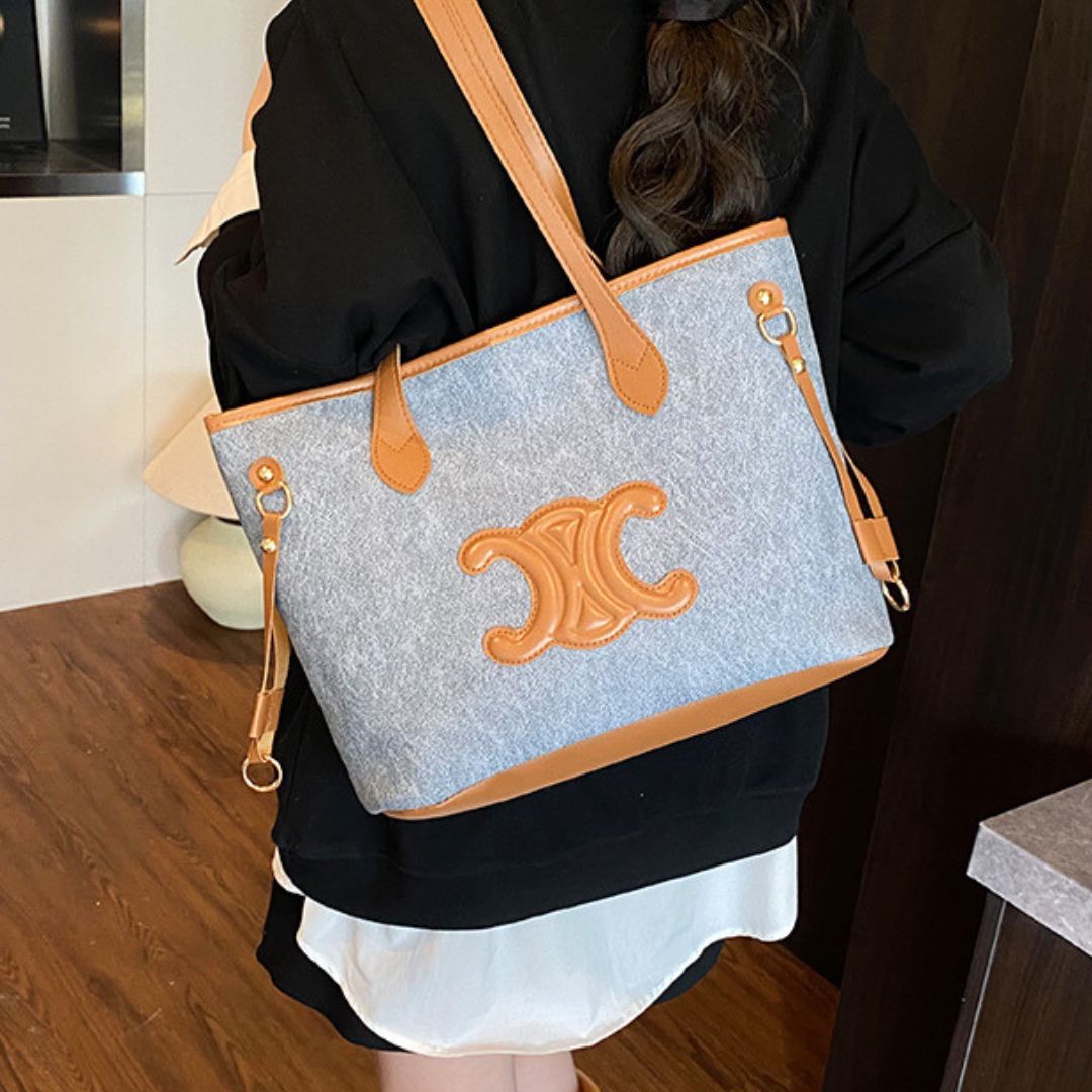 Granite Petal Handbag