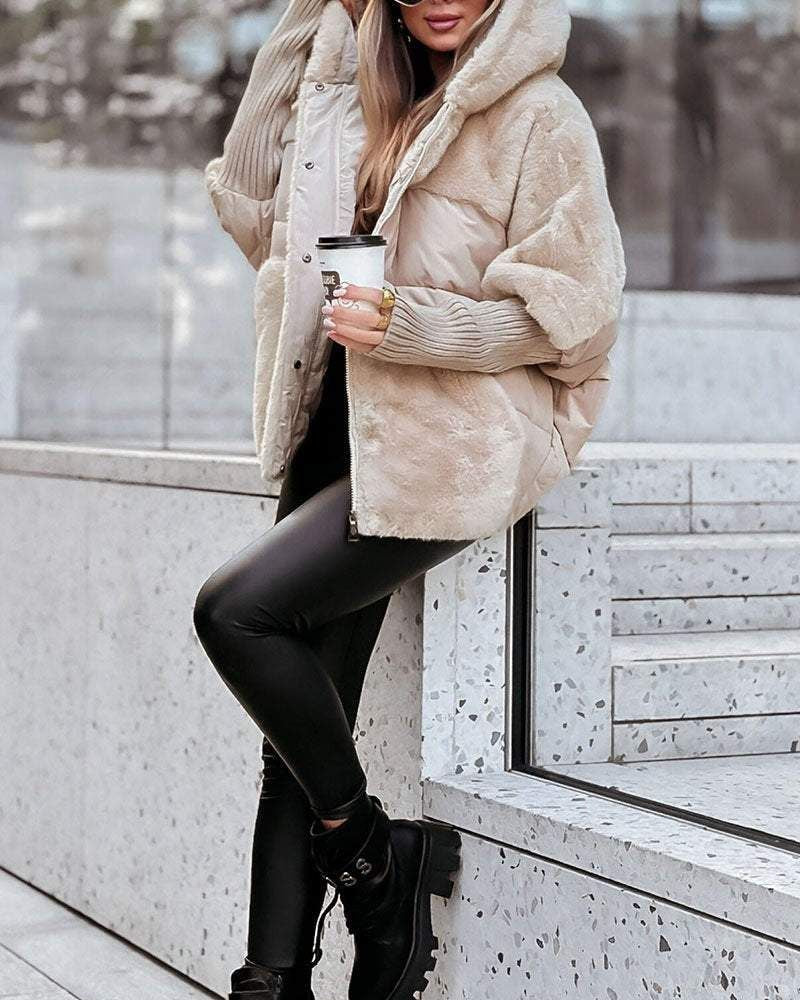 Pam - Hooded Wool Coat