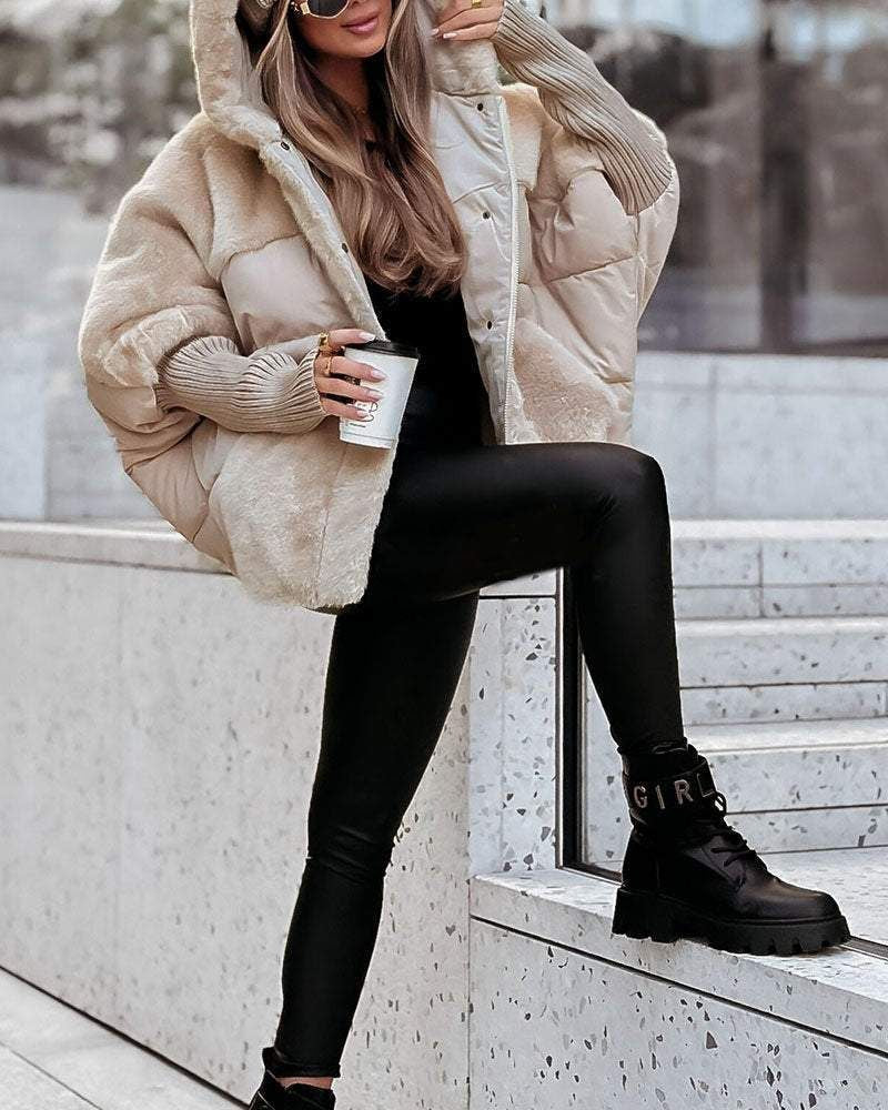 Pam - Hooded Wool Coat