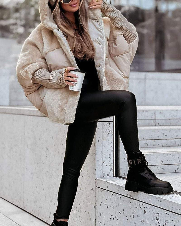 Pam - Hooded Wool Coat
