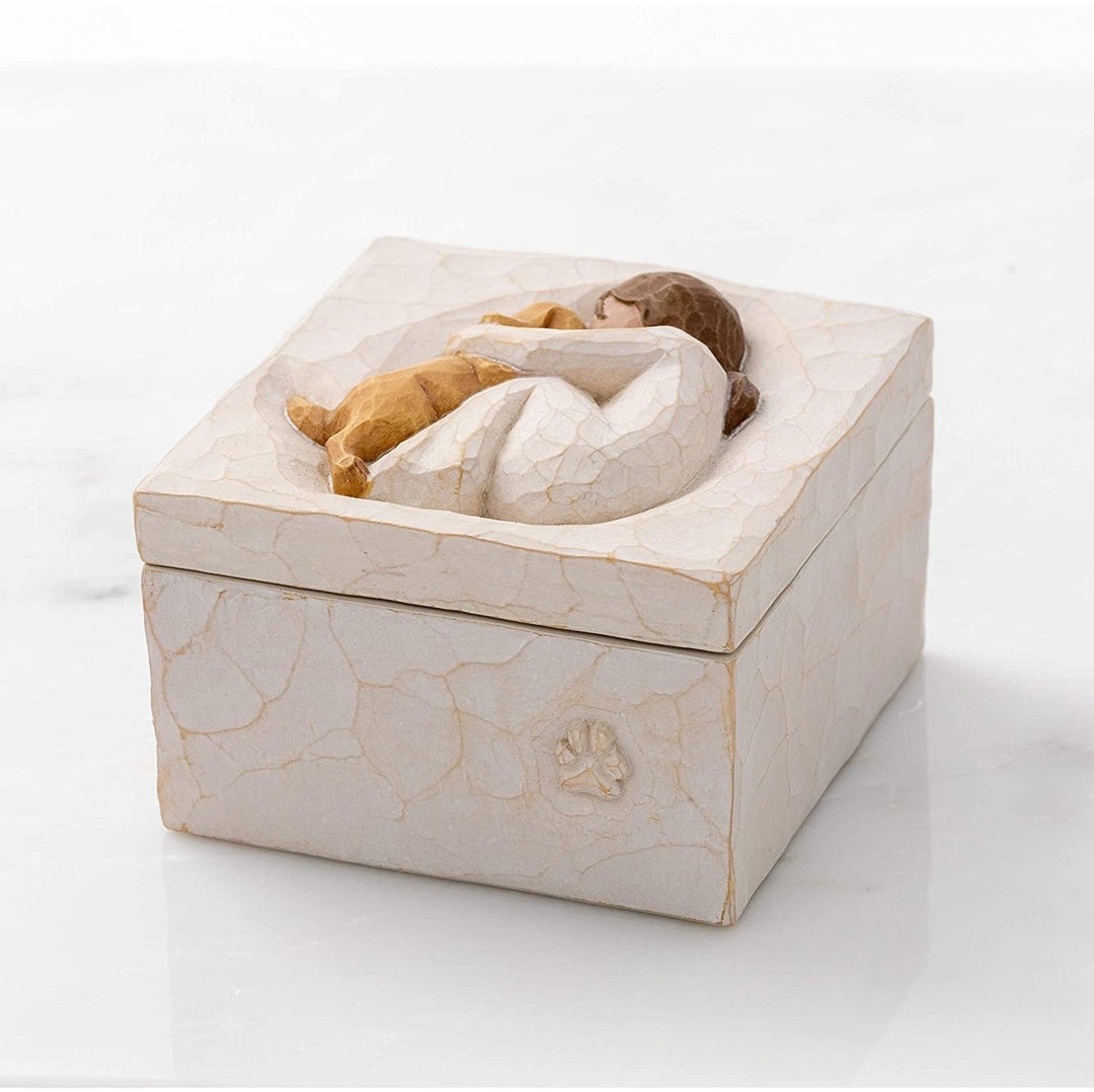 Handcrafted jewelry and keepsake box – a heartfelt memory for treasures and jewelry
