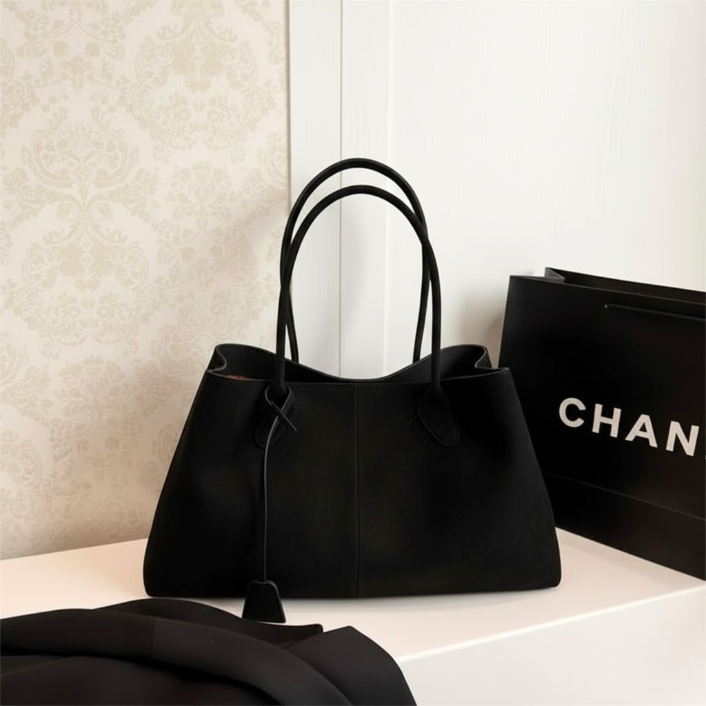 Emma | Premium Suede Tote Bag