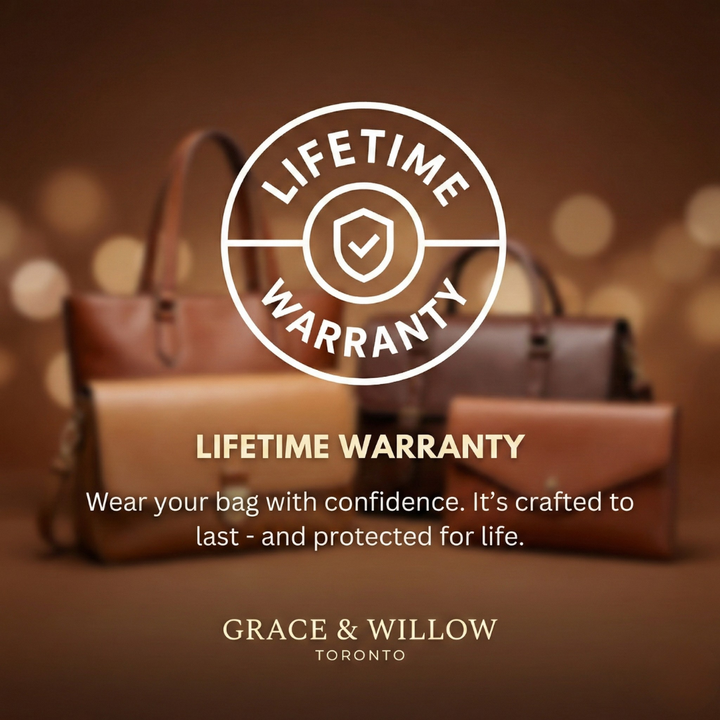 Leather Bag and Wallet Set