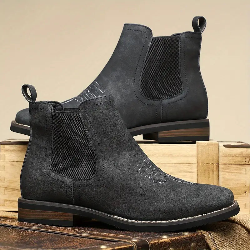 Levy™ | Premium Pull-On Chelsea Boot