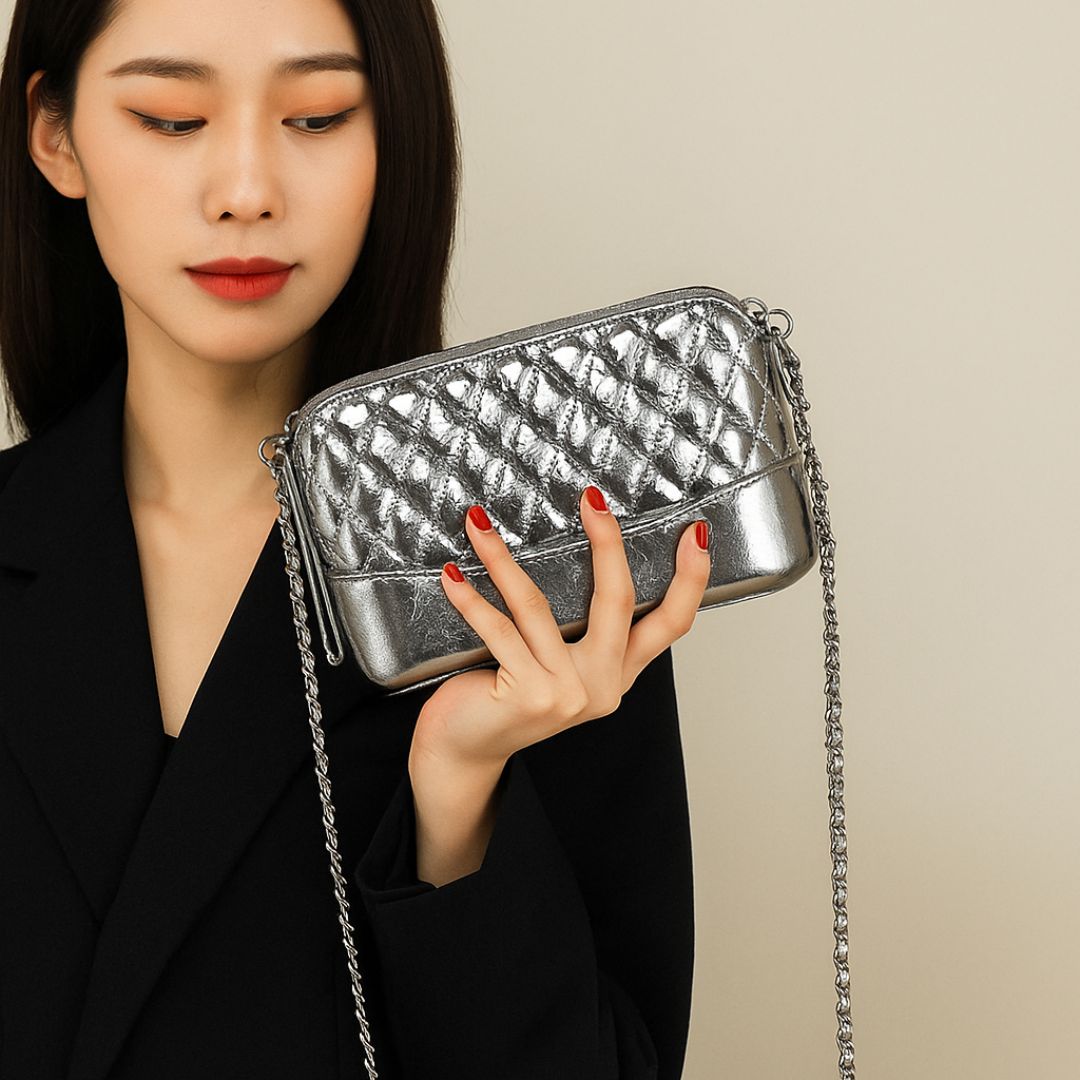 Velvet Bloom Handbag