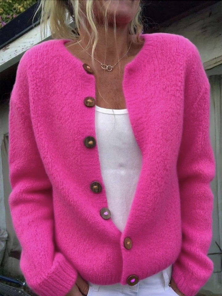 Elegant and Comfortable Colorful Cardigan Sweater