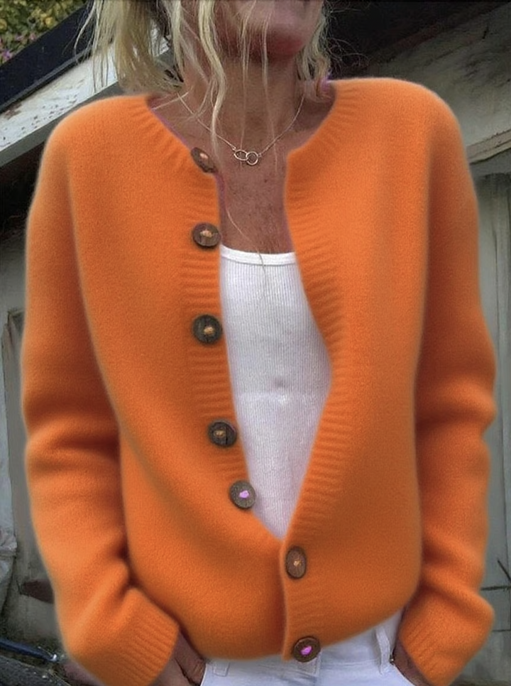 Elegant and Comfortable Colorful Cardigan Sweater