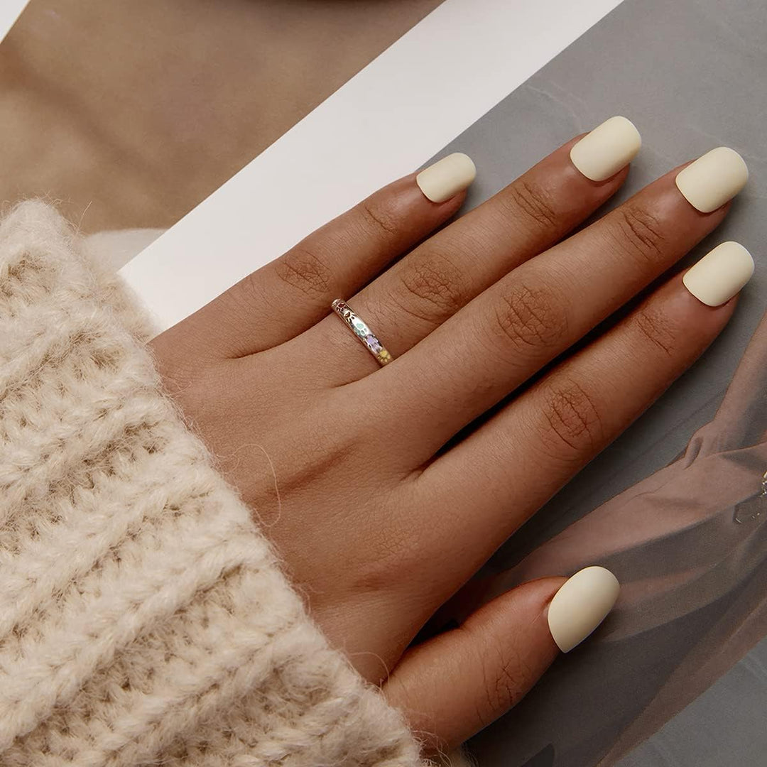 Paw Print Ring Made of Sterling Silver S925