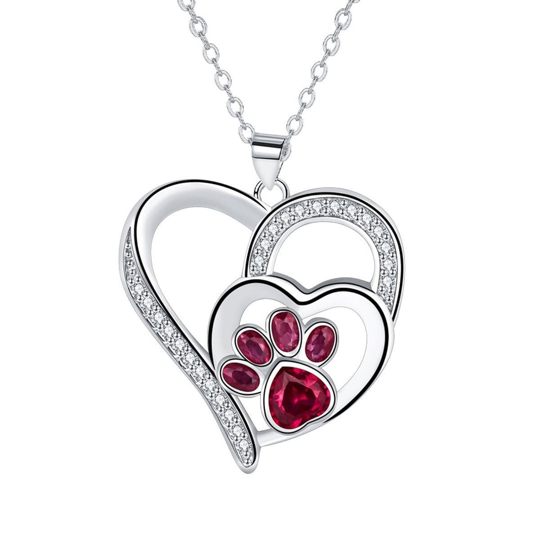 Pawprint Memories Necklace - In Loving Connection