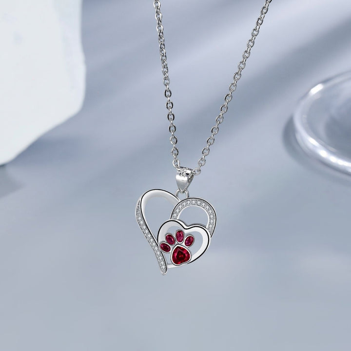 Pawprint Memories Necklace - In Loving Connection