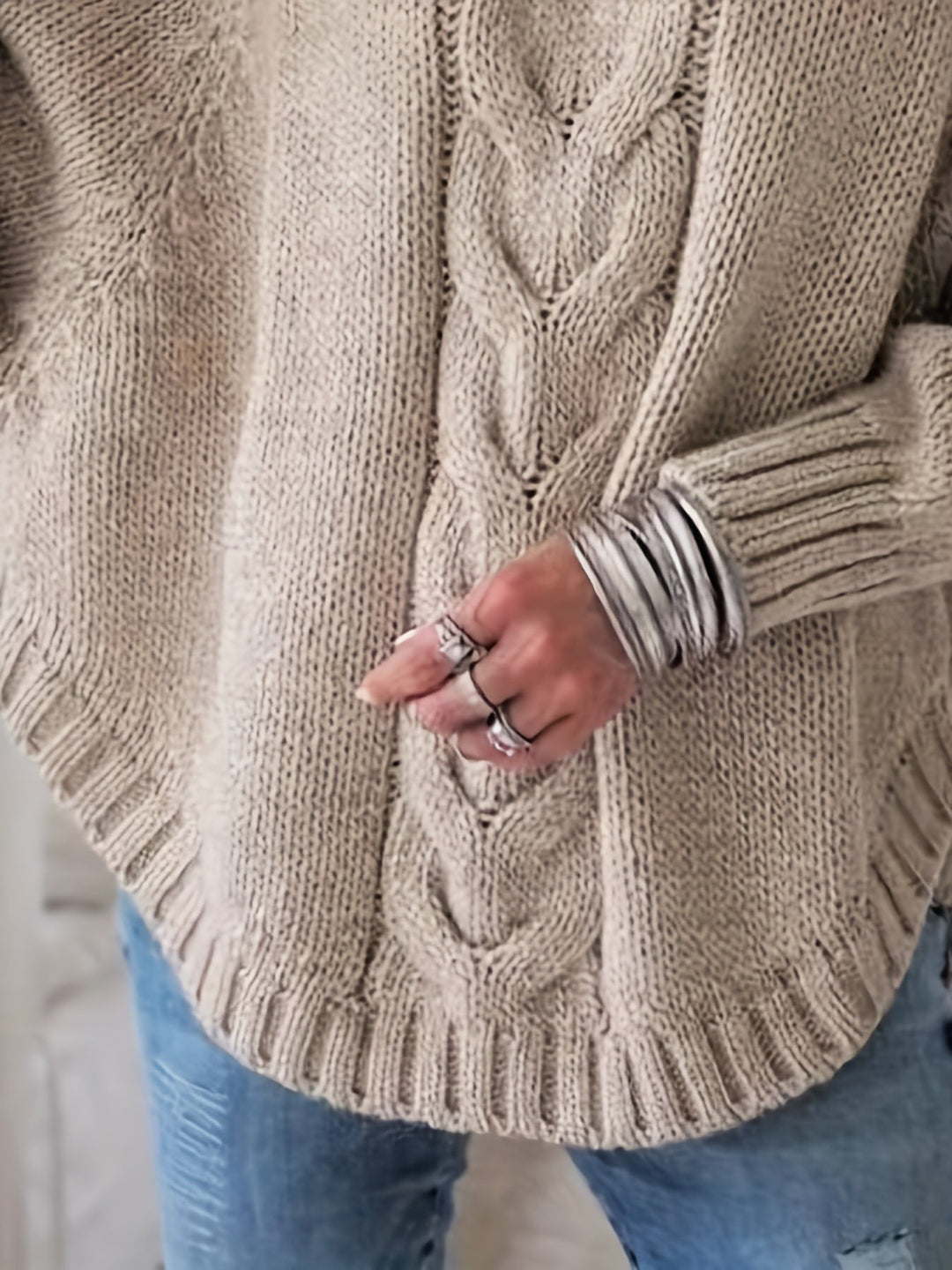 Twisted Ombre Sweater