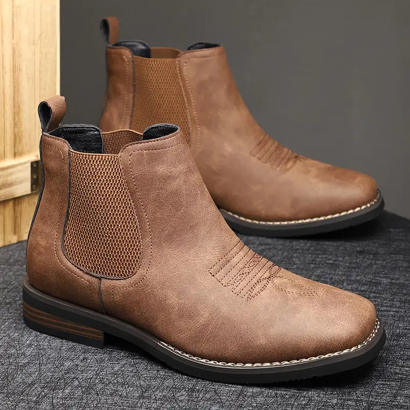 Levy™ | Premium Pull-On Chelsea Boot