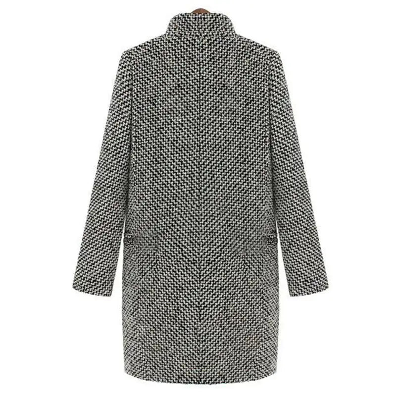 Adele Long Wool Coat