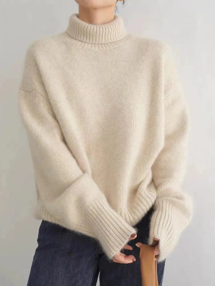 Cashmere Sweater with Turtleneck