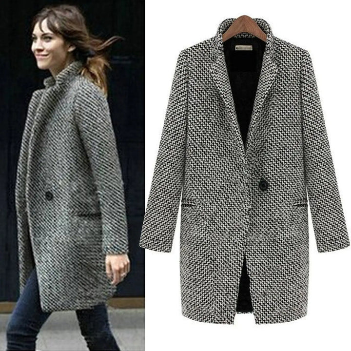 Adele Long Wool Coat