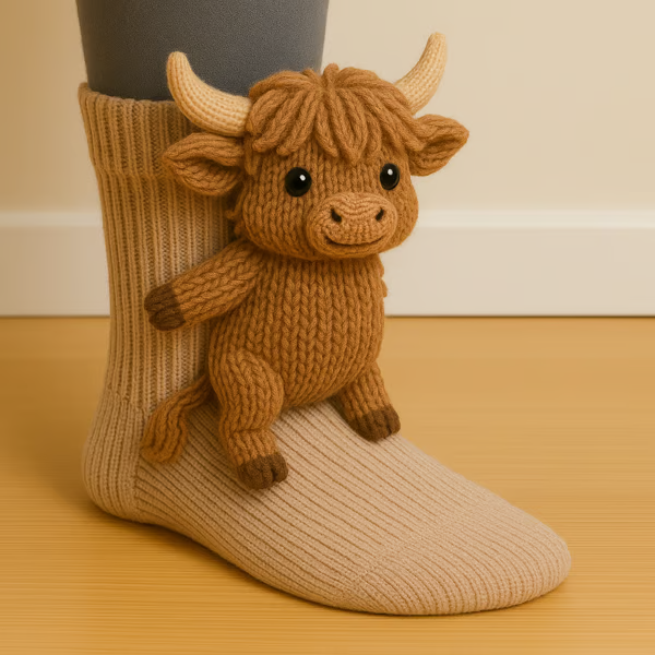Finn™ | Highland animal socks