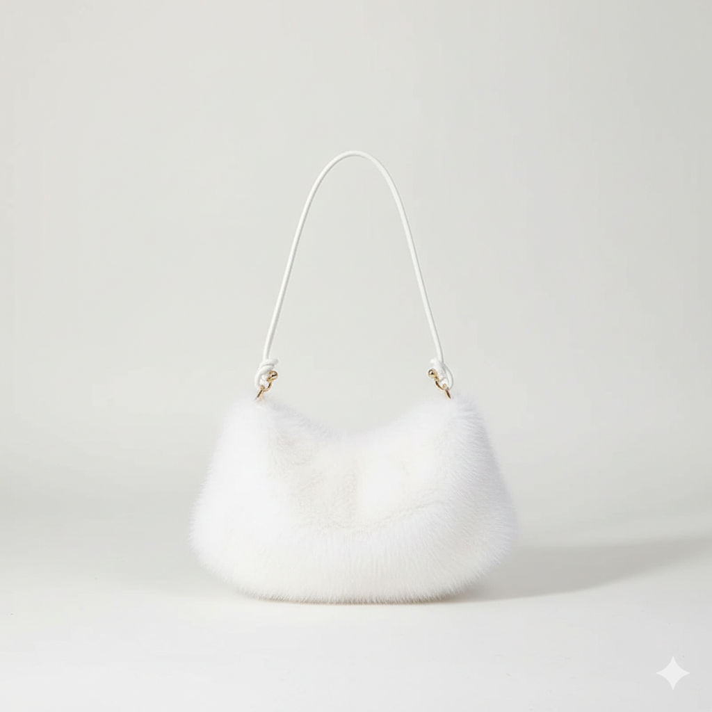 Mallory | Soft Plush Shoulder Bag