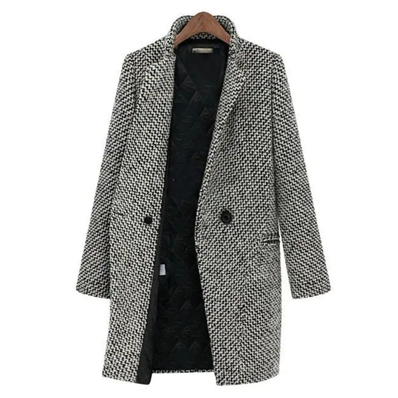Adele Long Wool Coat
