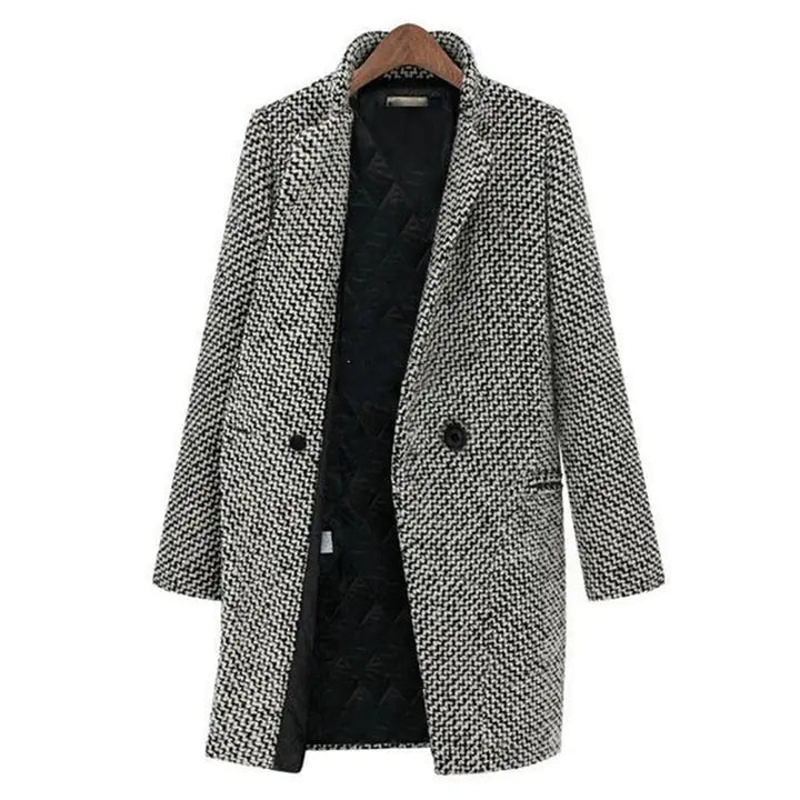 Adele Long Wool Coat