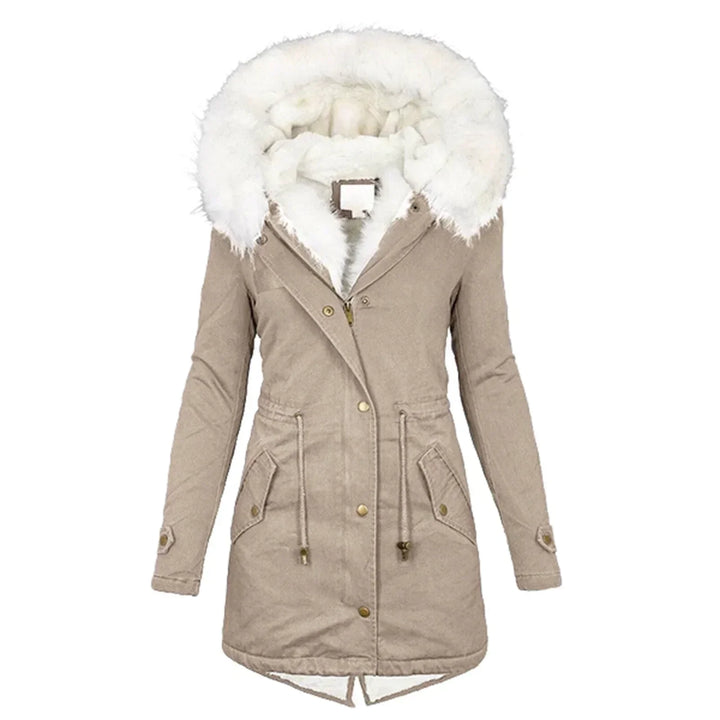 Julie - Winter Coat with Fur Lining