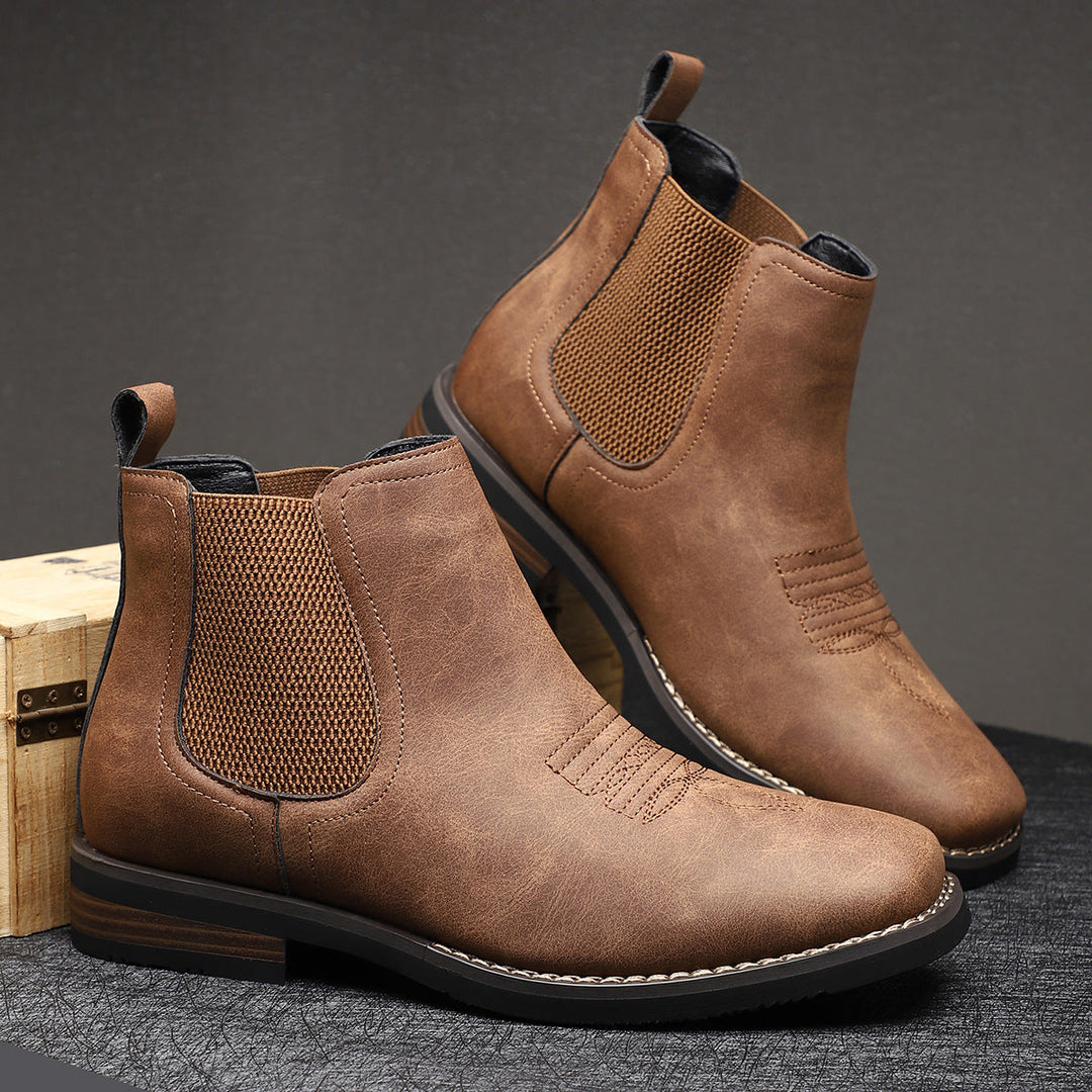 Levy™ | Premium Pull-On Chelsea Boot
