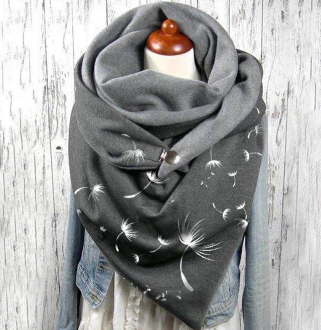 Multilayer Thermal Scarf with Print