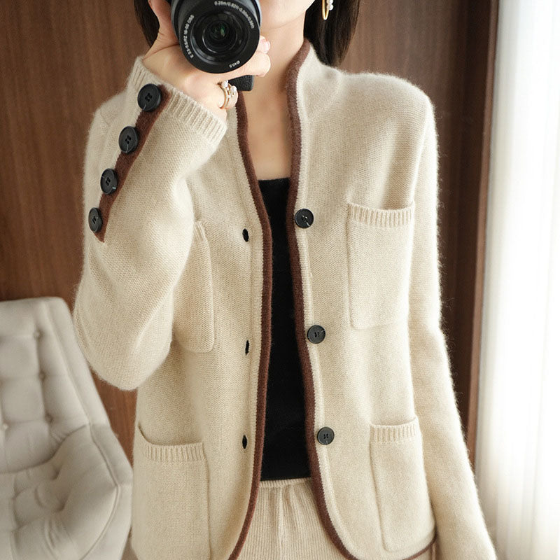 Women's Everyday Sweater, Elegant, in Solid Color