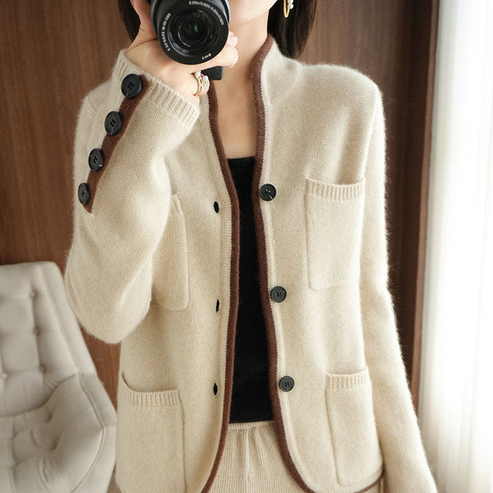 Women's Everyday Sweater, Elegant, in Solid Color