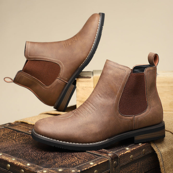 Levy™ | Premium Pull-On Chelsea Boot