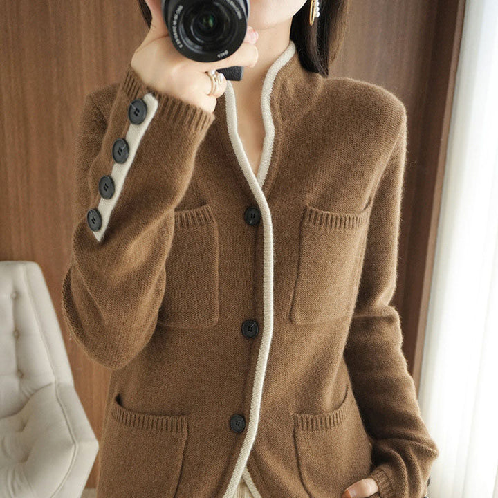 Women's Everyday Sweater, Elegant, in Solid Color