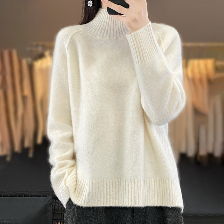 Soft and Comfortable Cashmere Turtleneck Sweater