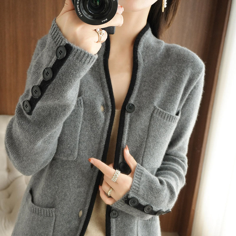 Women's Everyday Sweater, Elegant, in Solid Color