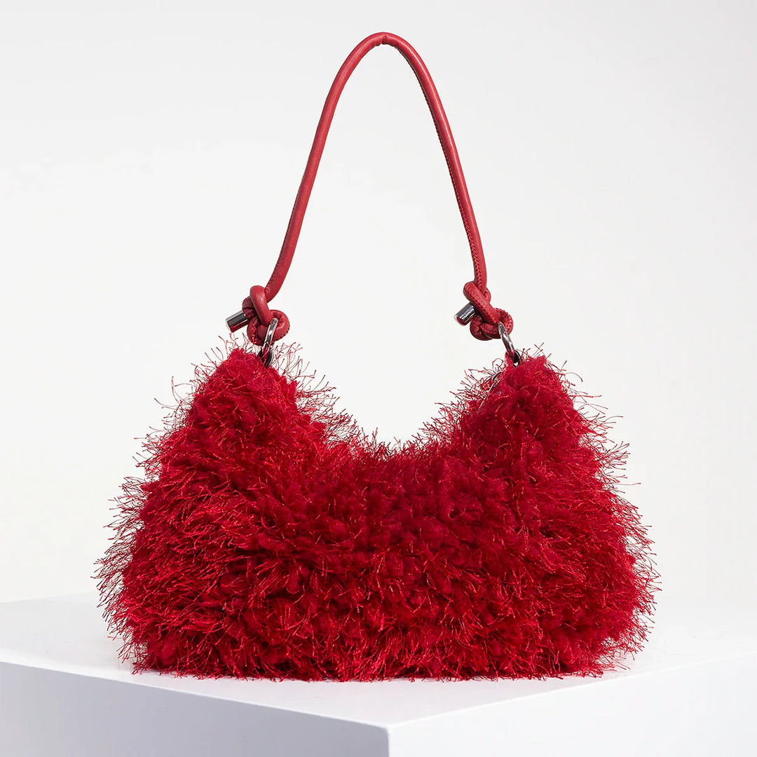 Cheryl | Plush Shoulder Clutch