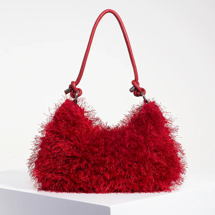 Cheryl | Plush Shoulder Clutch