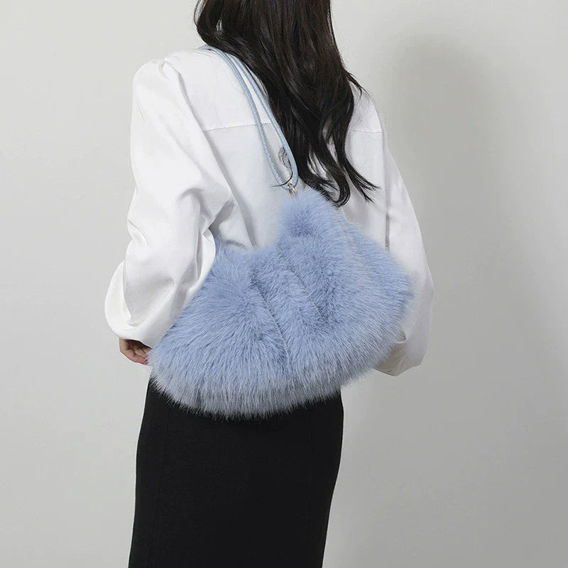 Mallory | Soft Plush Shoulder Bag
