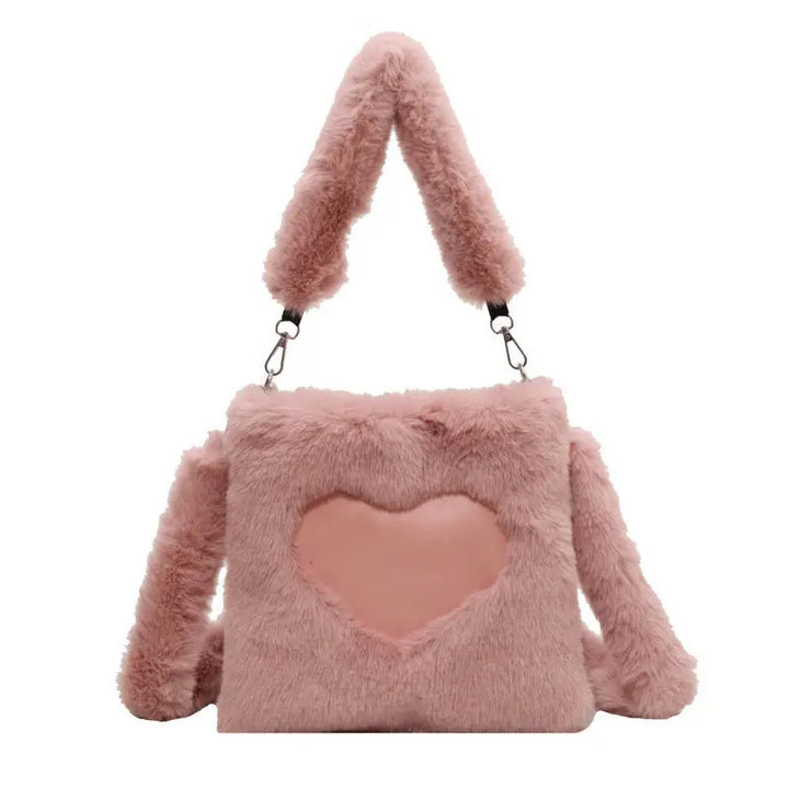 Catherine | Soft Heart-Shaped Shoulder Bag