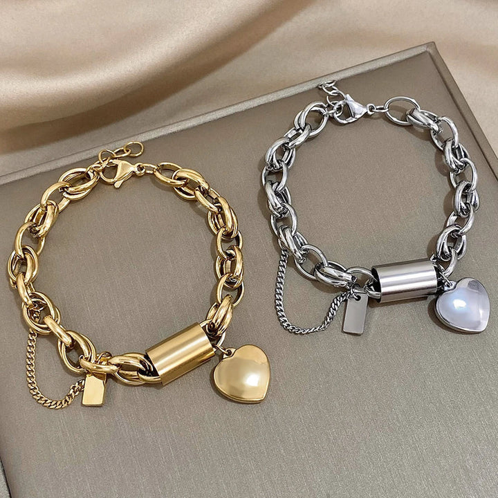 Uplifting Chunky Bracelet | Gold