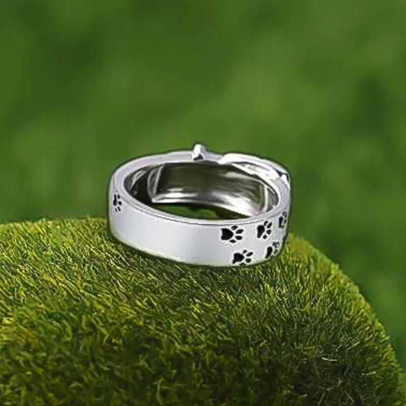 Playful and Stylish Dog Collar Design Ring