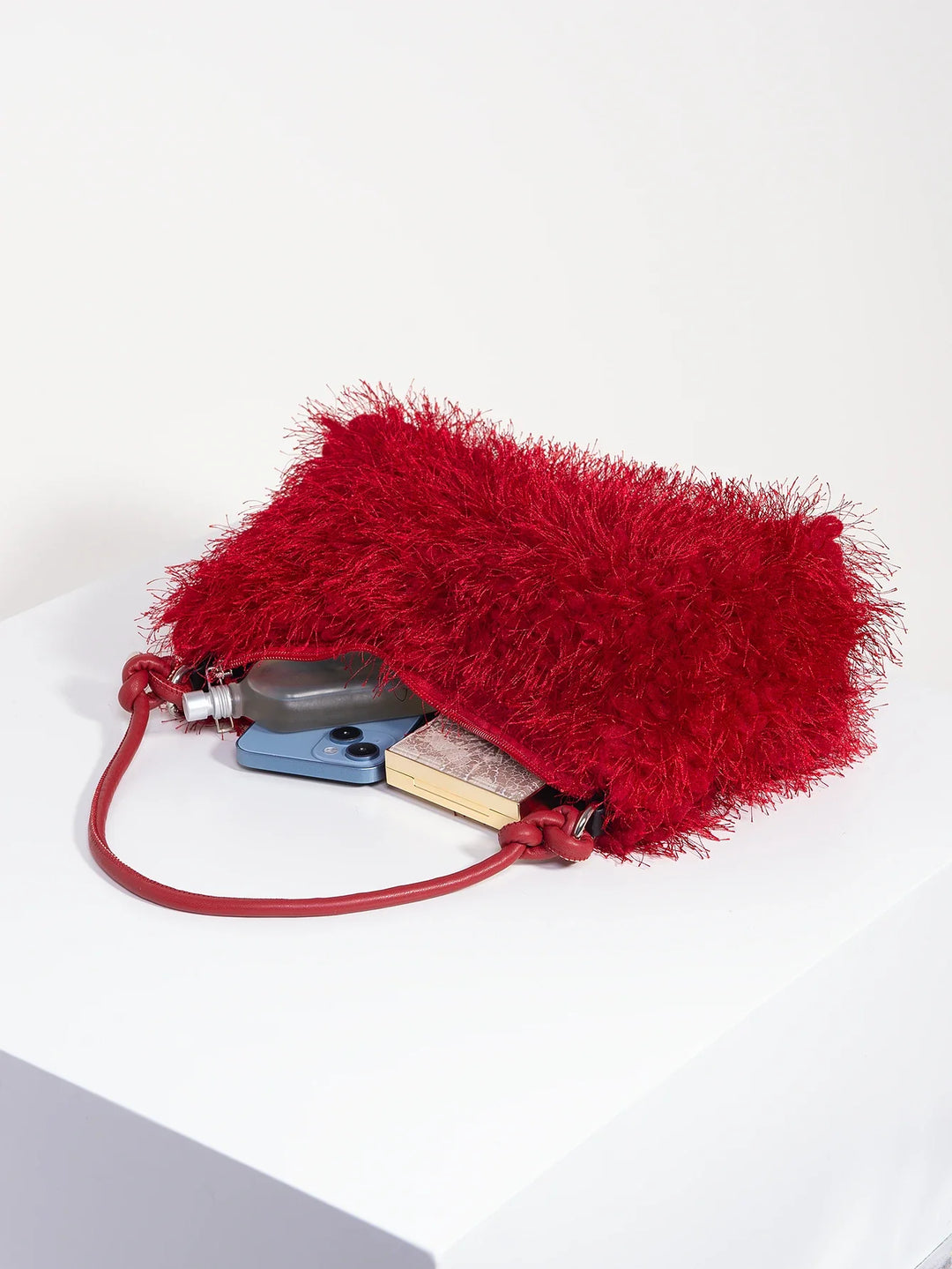 Cheryl | Plush Shoulder Clutch