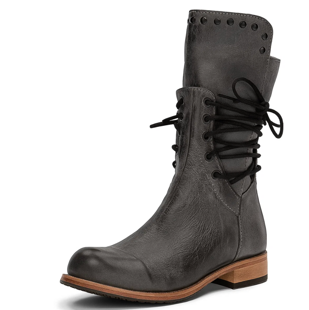 Rebel Leather Boots