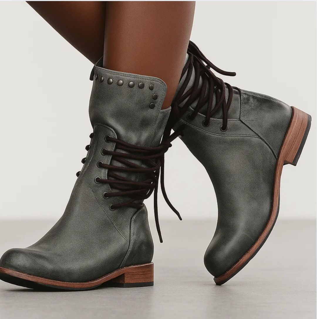 Rebel Leather Boots