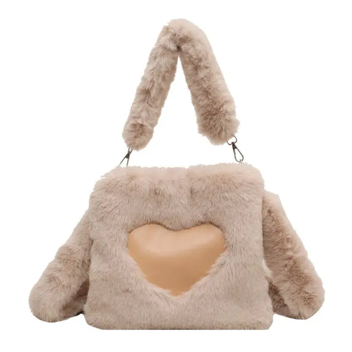 Catherine | Soft Heart-Shaped Shoulder Bag
