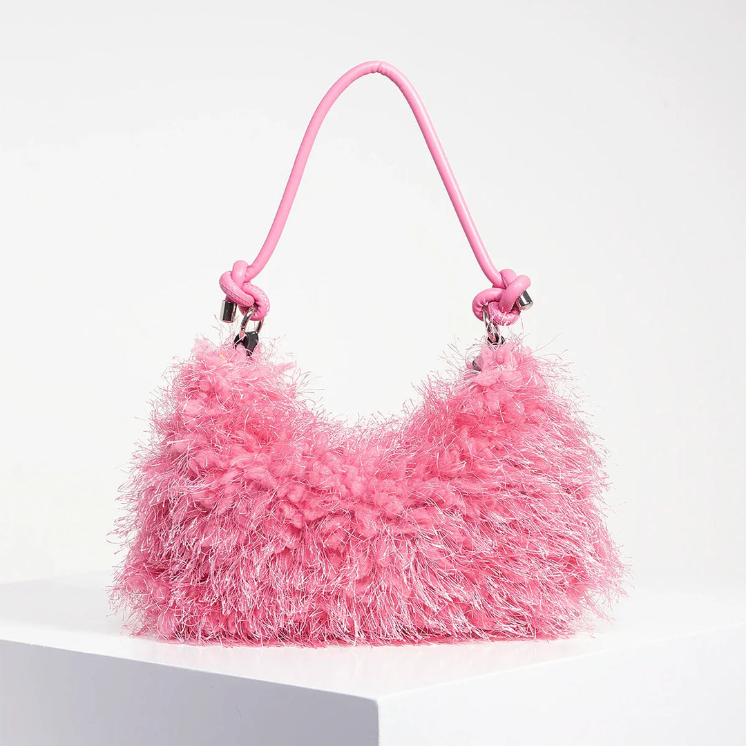 Cheryl | Plush Shoulder Clutch