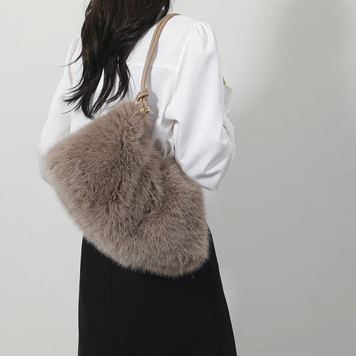 Mallory | Soft Plush Shoulder Bag