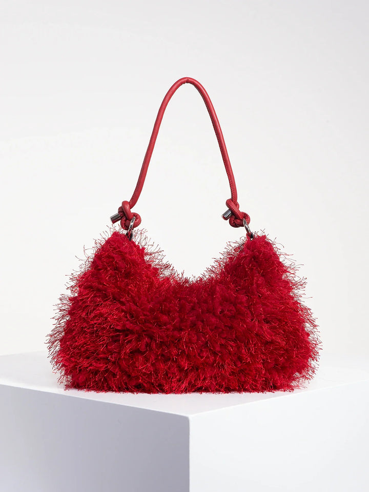 Cheryl | Plush Shoulder Clutch