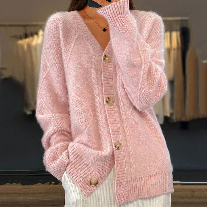 Verona Knitted Wool Cardigan