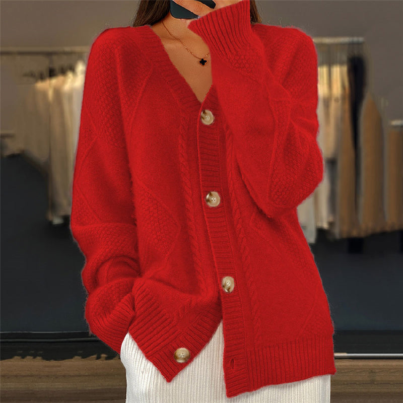 Verona Knitted Wool Cardigan