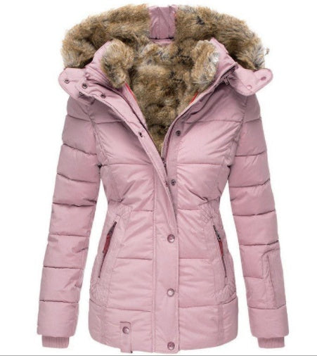 Katia™ – Winter Coat Lined with Fur