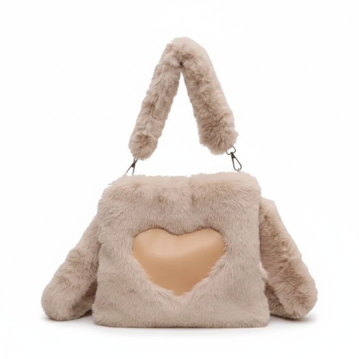 Catherine | Soft Heart-Shaped Shoulder Bag